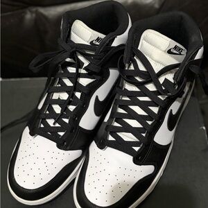 Nike Dunk High “Pandas” men’s size 12